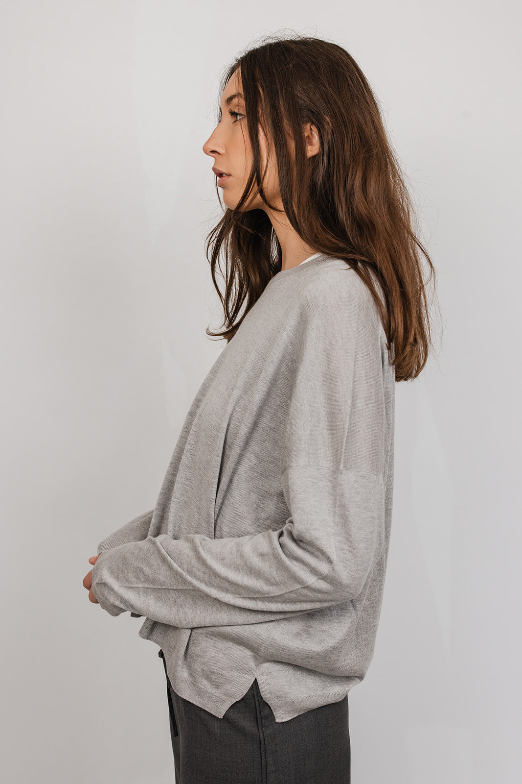 Nepal cashmere and silk Knit