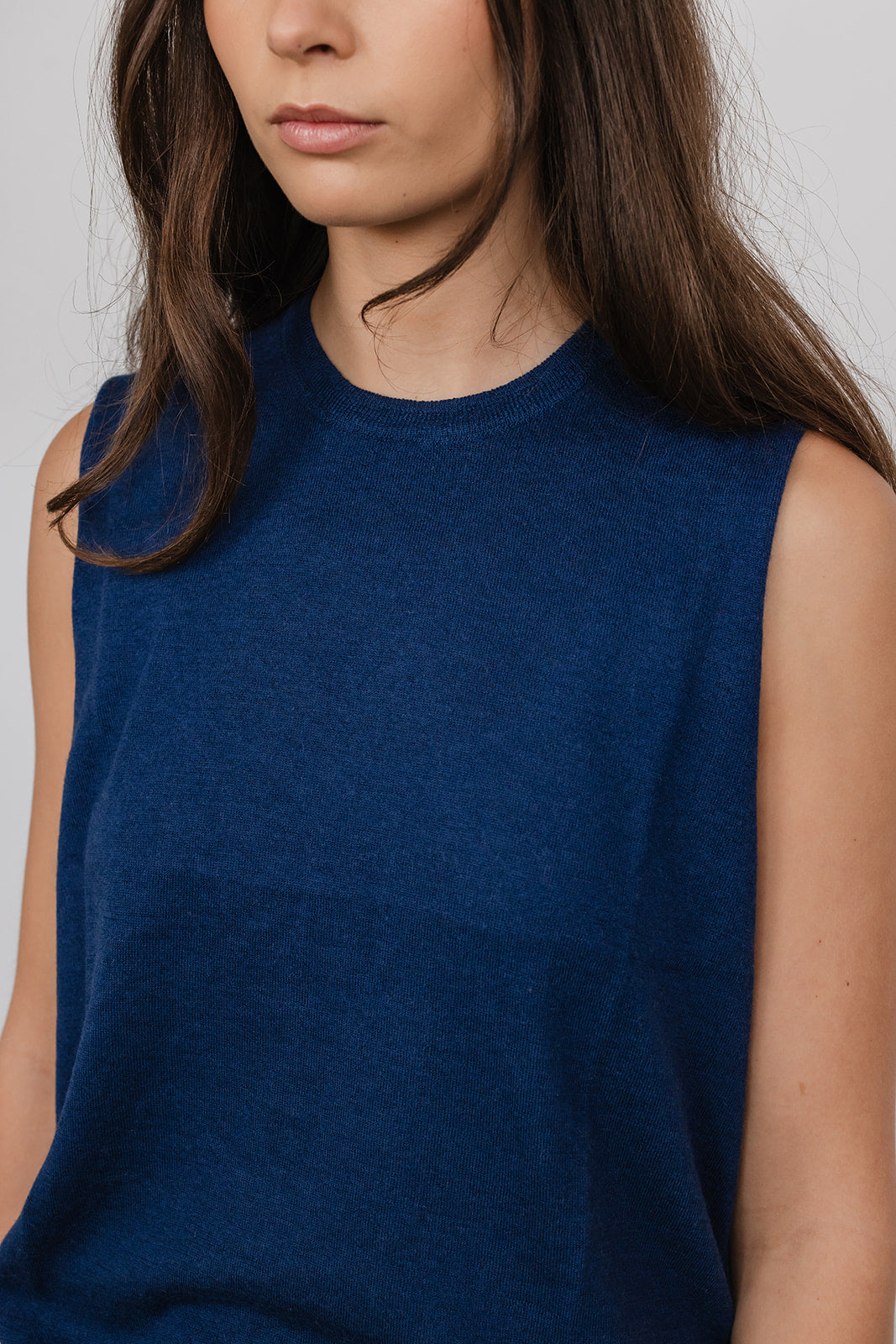 Nelly 16gg cashmere Vest