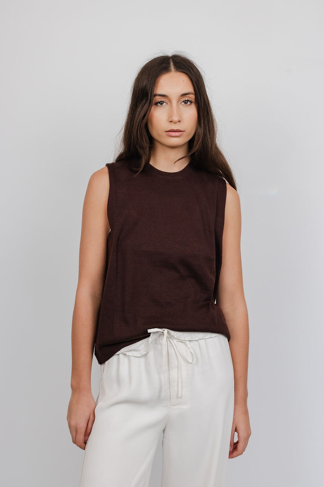 Nelly 16gg cashmere Vest