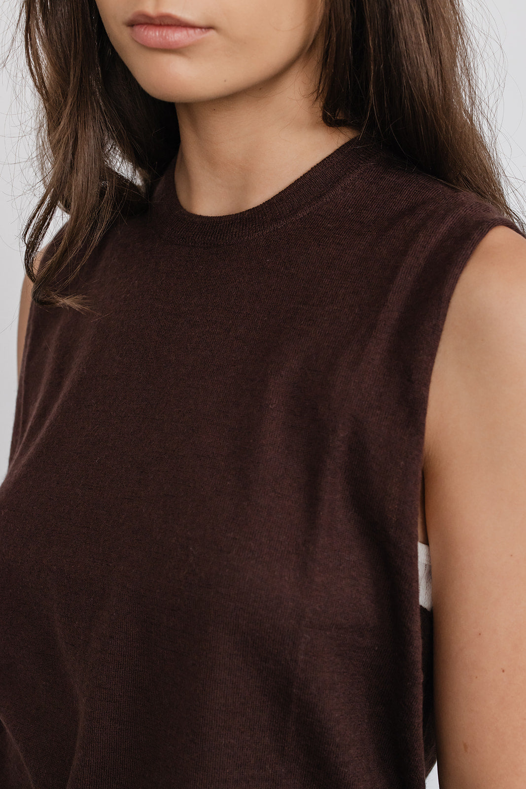 Nelly 16gg cashmere Vest