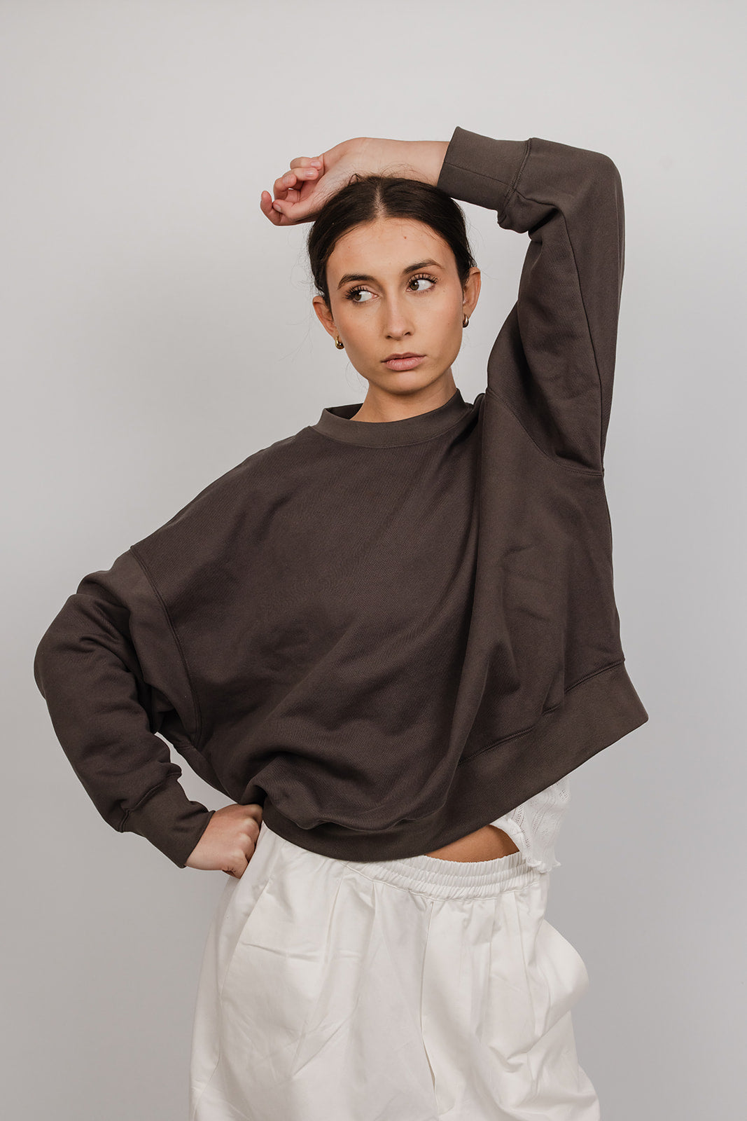 Sunny cotton bubble Sweatshirt