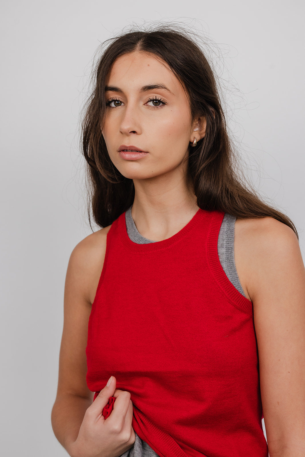 Annie 16gg cashmere Singlet