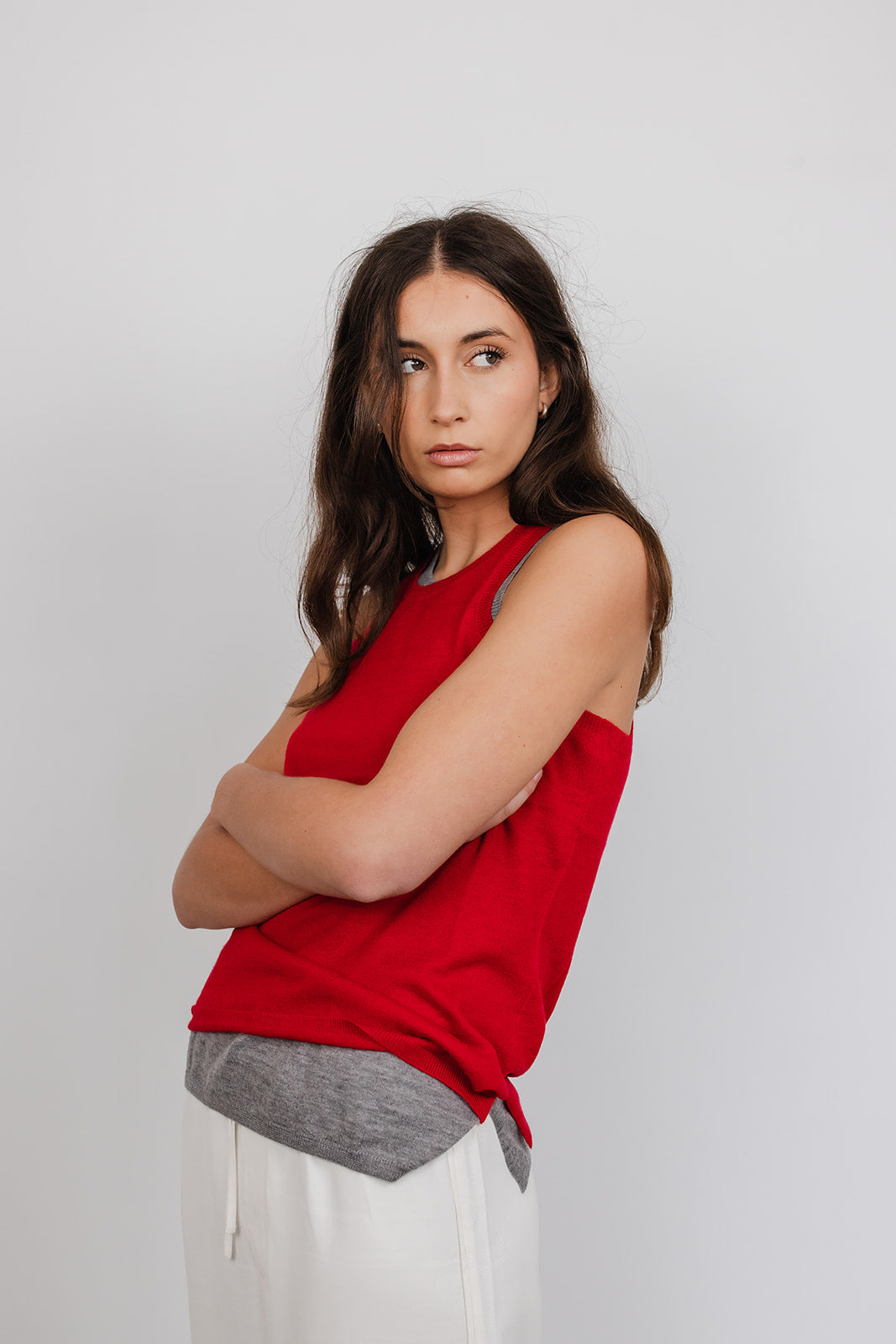 Annie 16gg cashmere Singlet