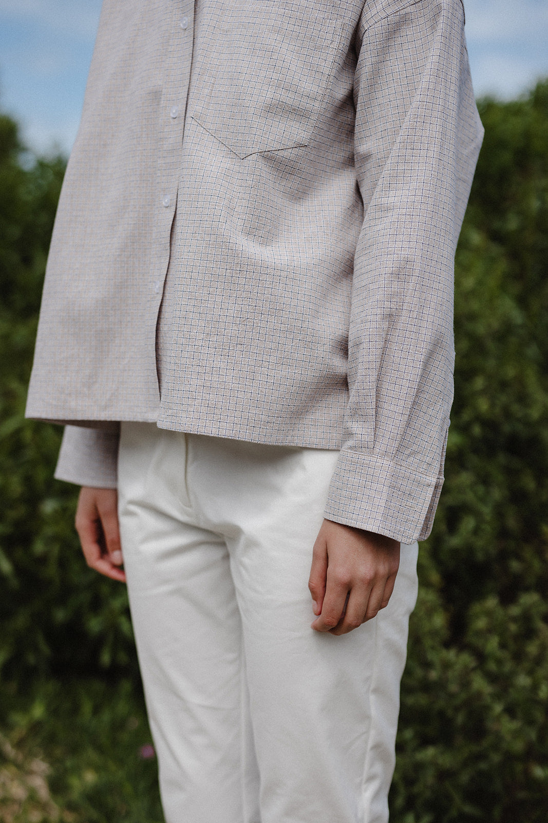 Elizabeth Shirt in Cotton and Linen