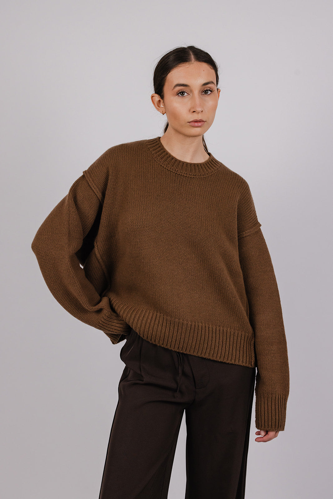 Hanna cashmere and wool 5g knit
