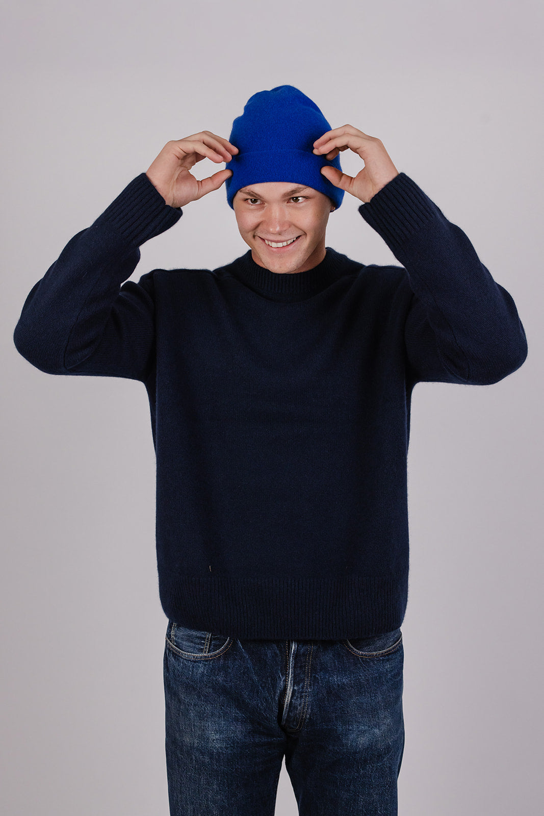 Colin premium 5gg cashmere knit for men
