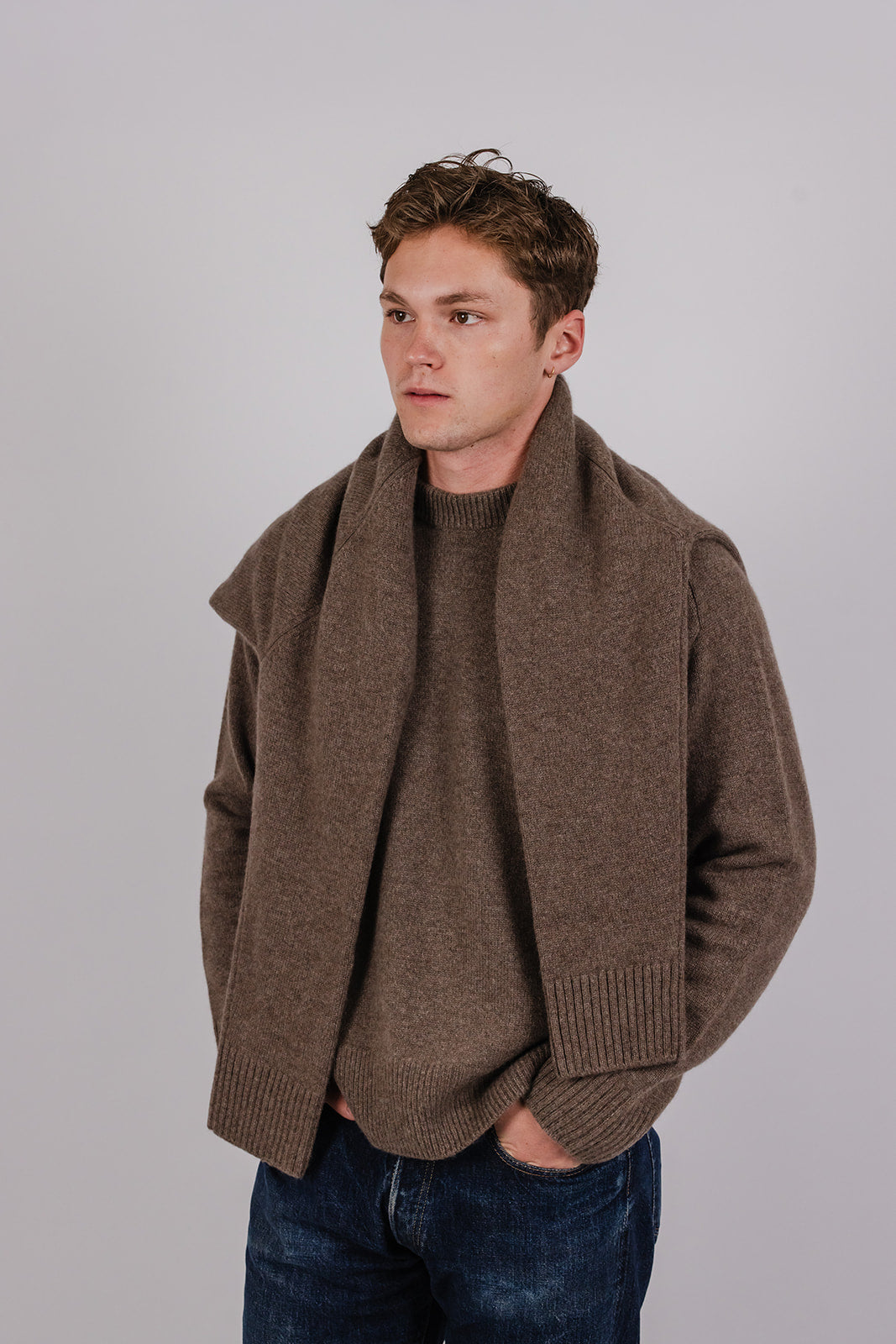 Colin premium 5gg cashmere knit for men