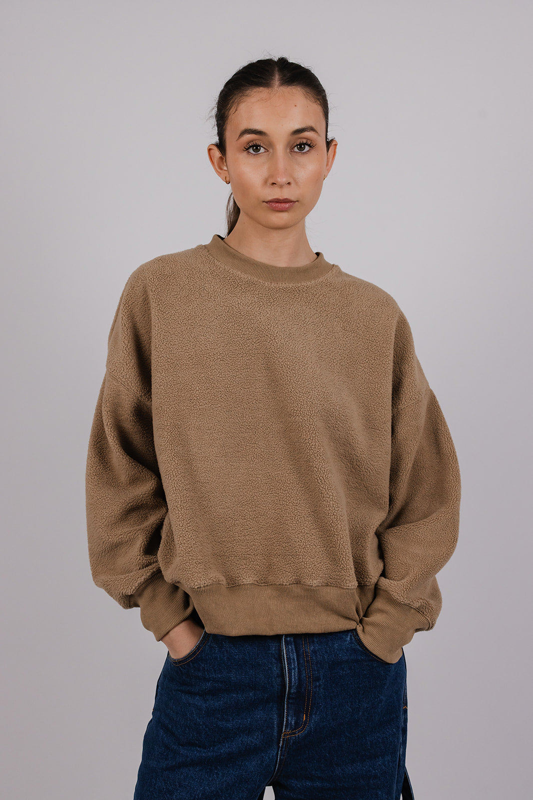 Sunny Sweatshirt in Fleece