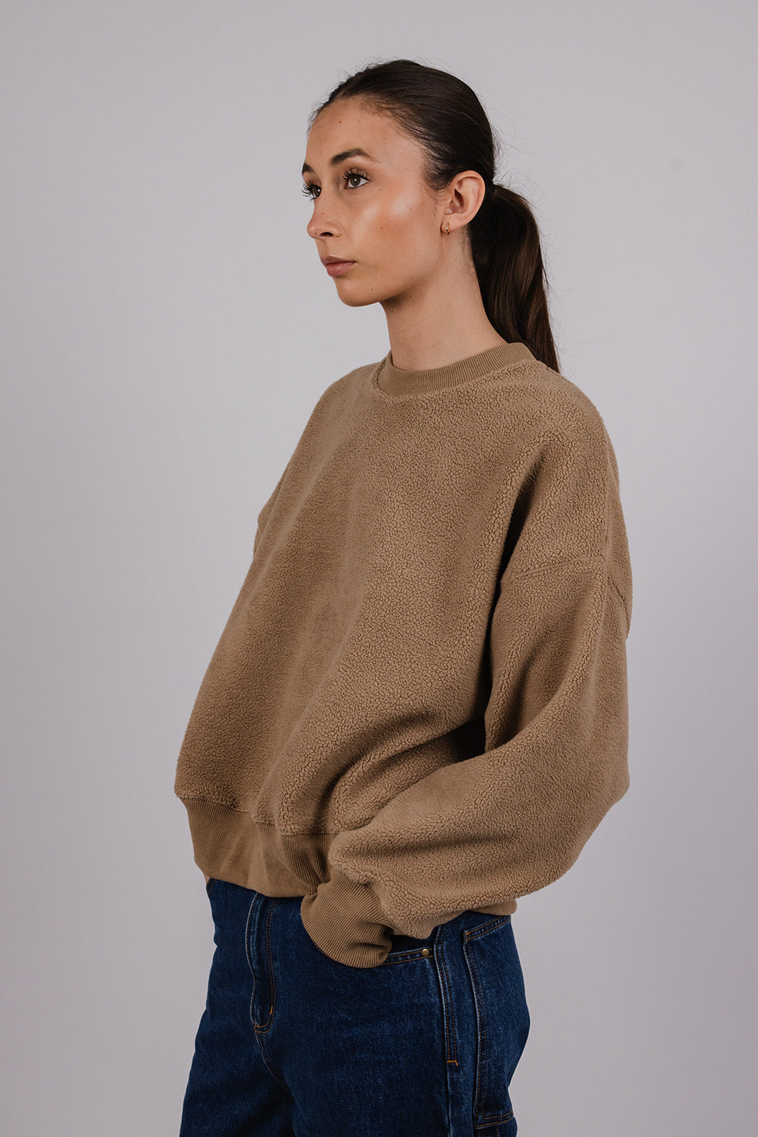 Sunny Sweatshirt in Fleece