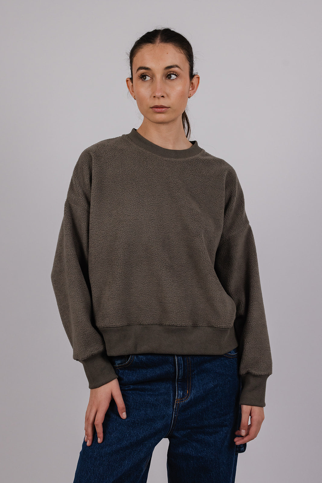 Sunny Sweatshirt in Fleece