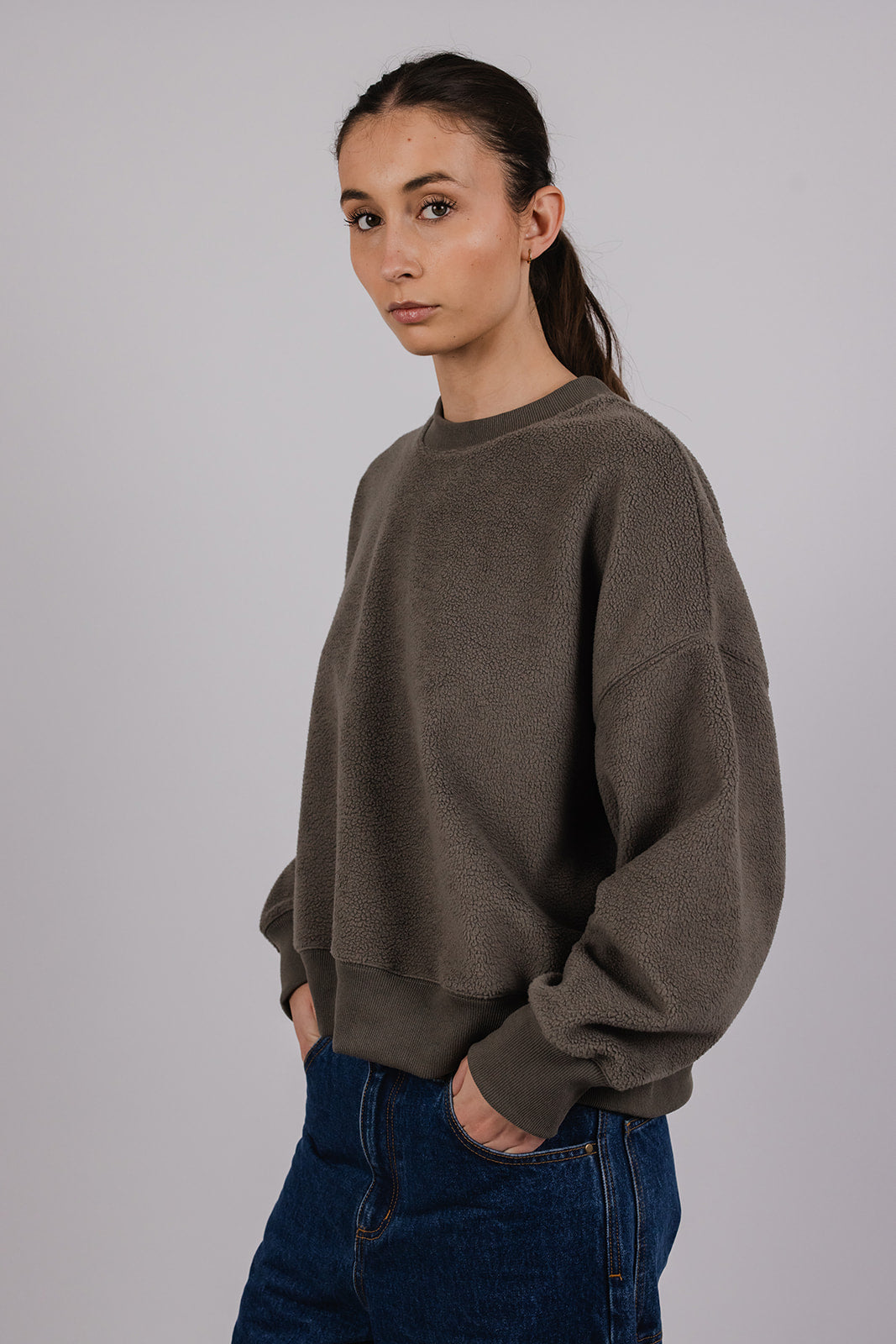 Sunny Sweatshirt in Fleece