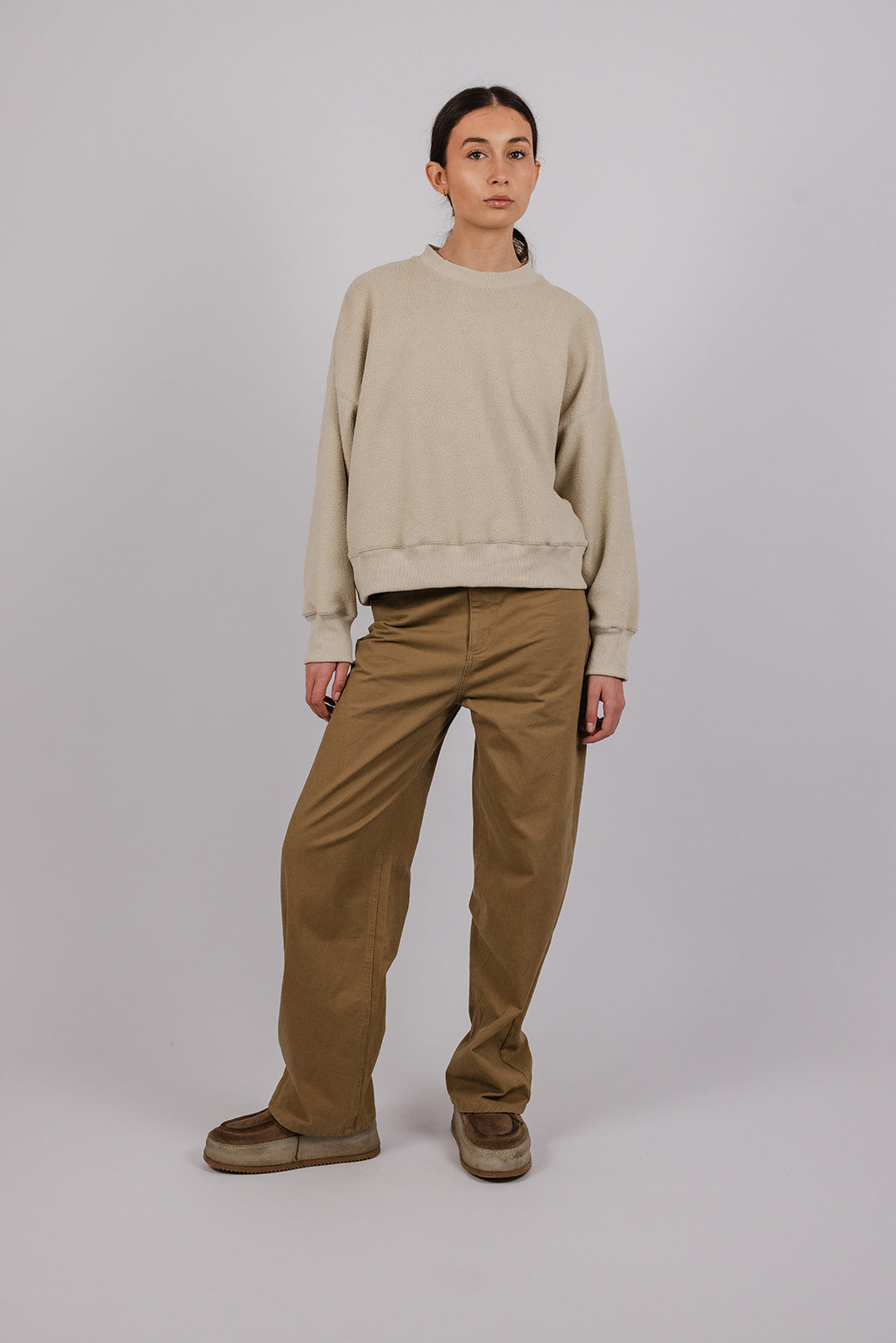 Sunny Sweatshirt in Fleece