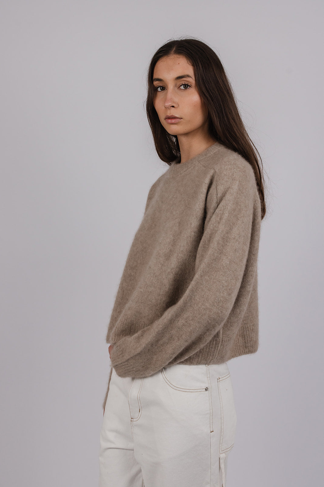 Colin Knit in Brushed Cashmere