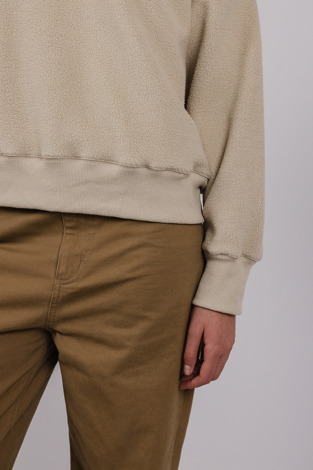 Sunny Sweatshirt in Fleece
