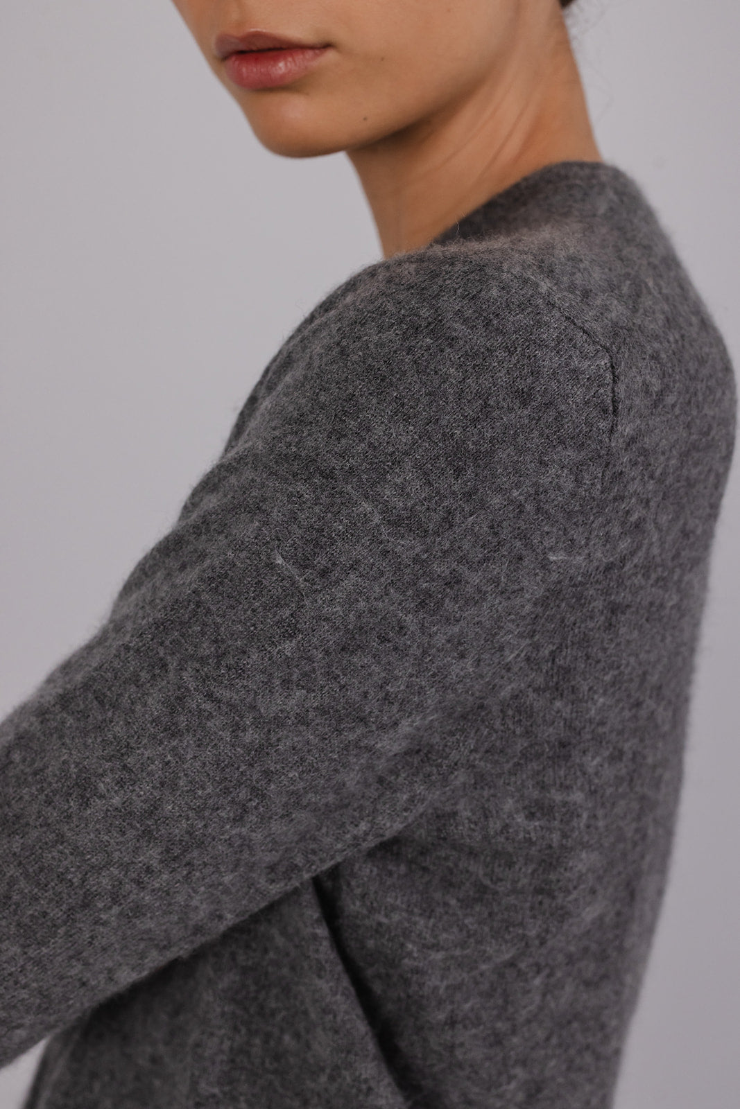 Otis Cardigan in Brushed Cashmere