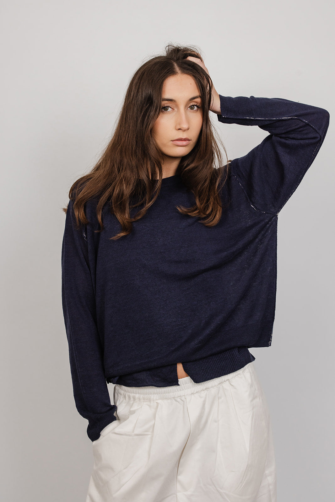 Ally linen Knit