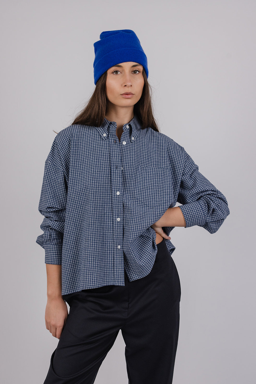 Elizabeth Shirt in Cotton and Linen