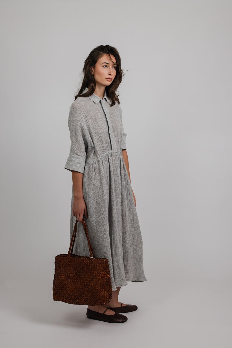 Agnes Flek Linen Dress