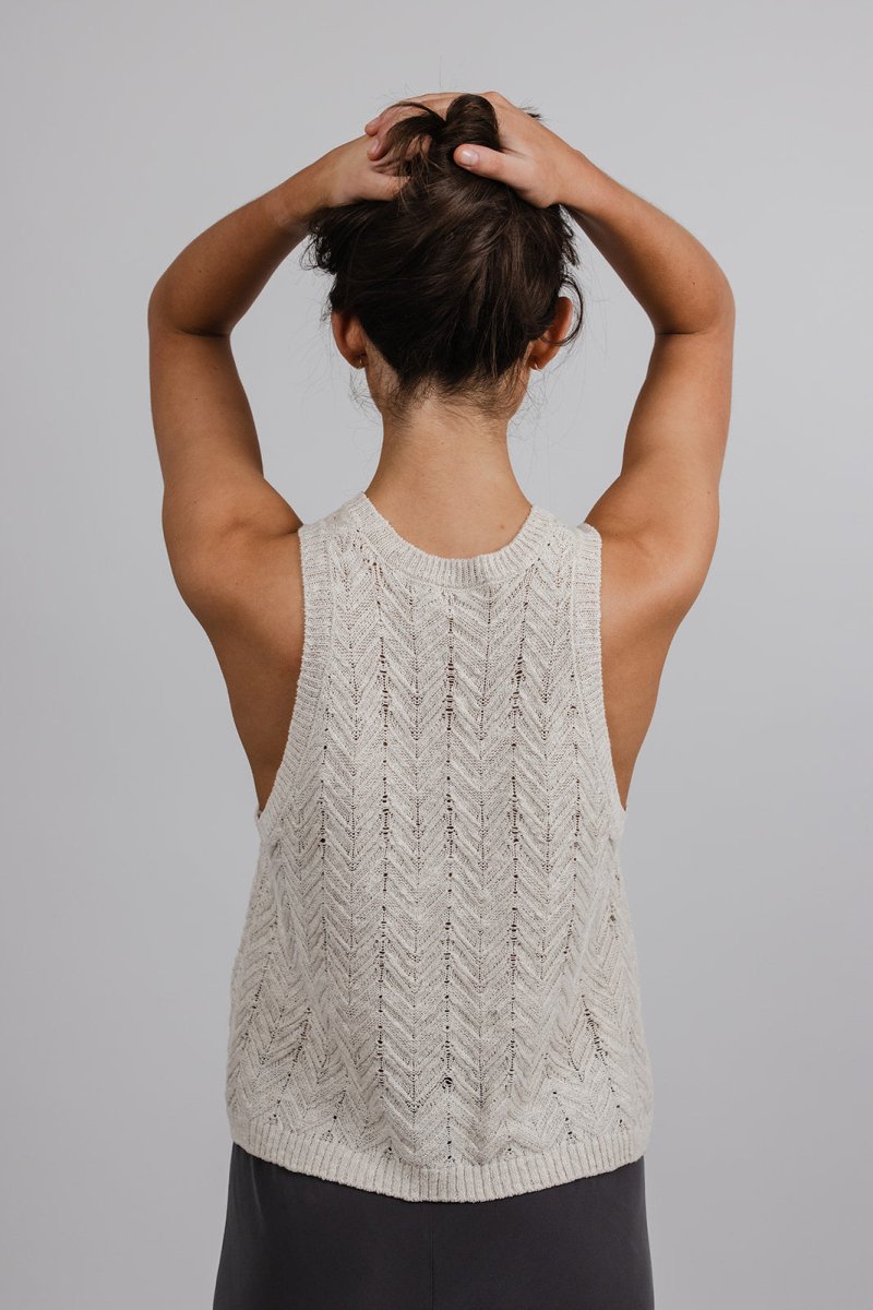 Amy Linen & Silk Vest