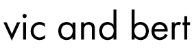 Vic and bert logo